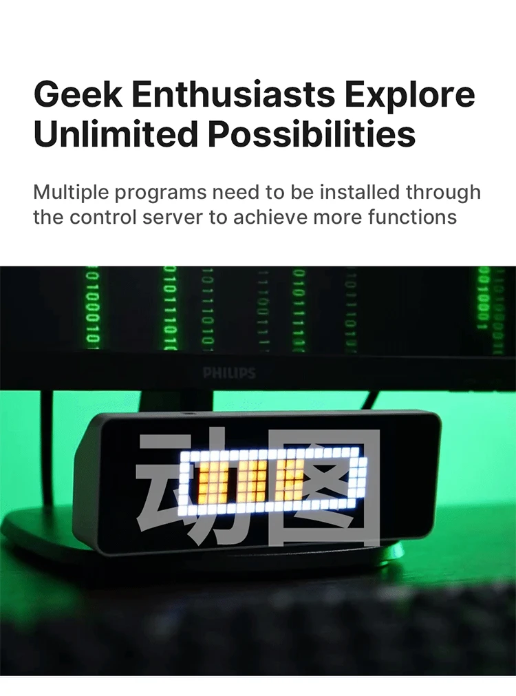 smart pixel clock device