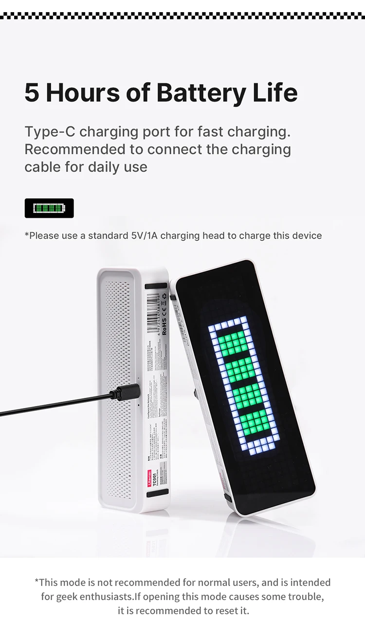 smart pixel clock device