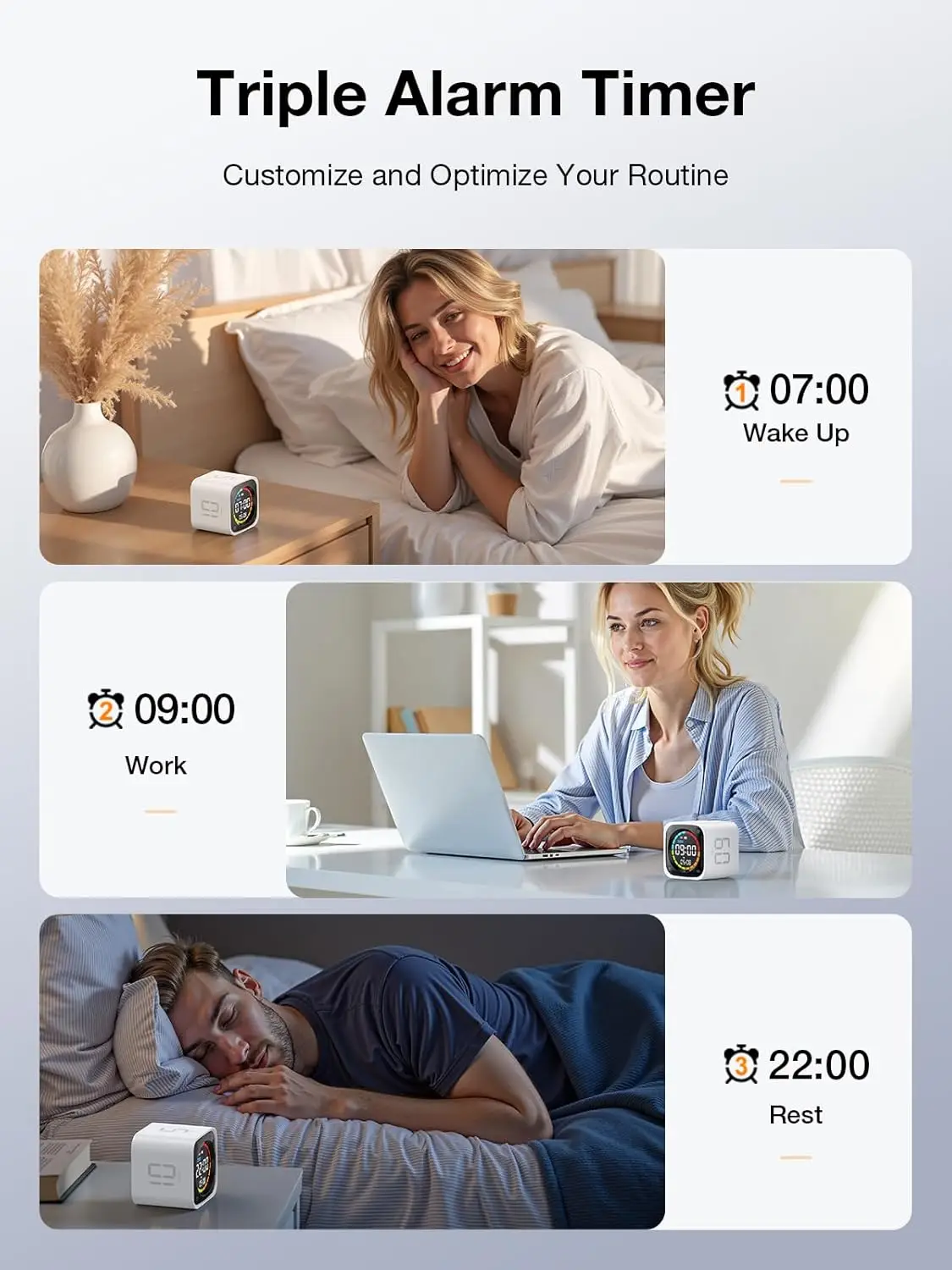 TickTime TK3 Pomodoro Cube Timer — Your Ultimate Productivity Companion - Image 4