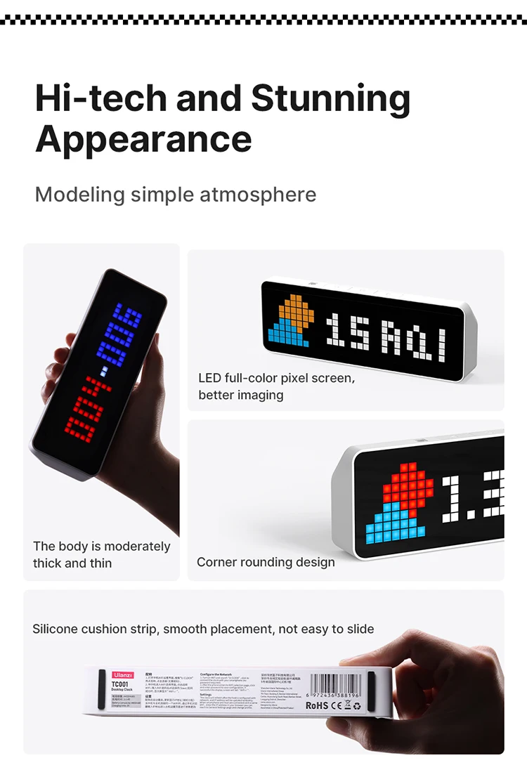 smart pixel clock device