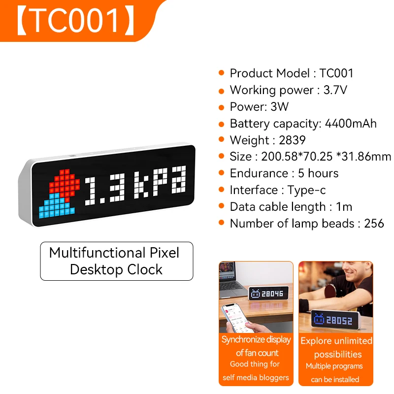 smart pixel clock device