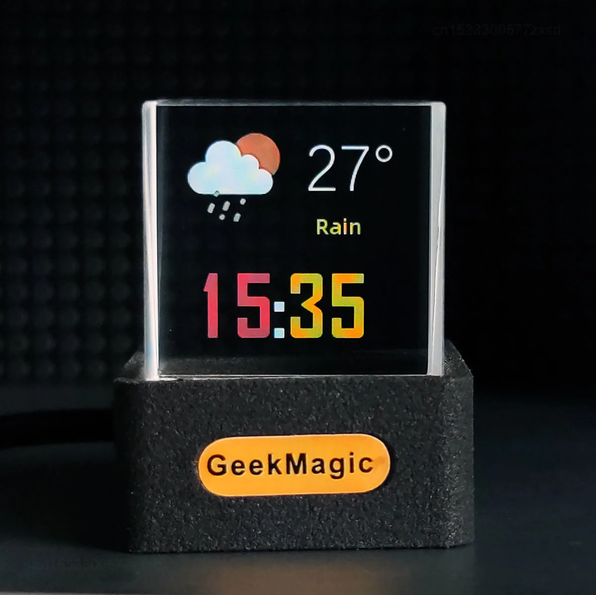 HelloCubic Lite smart clock with WiFi weather sync