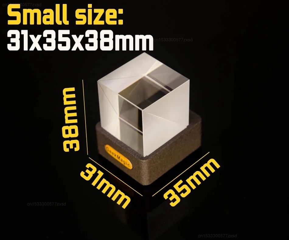 smart pixel clock holographic crystal cube