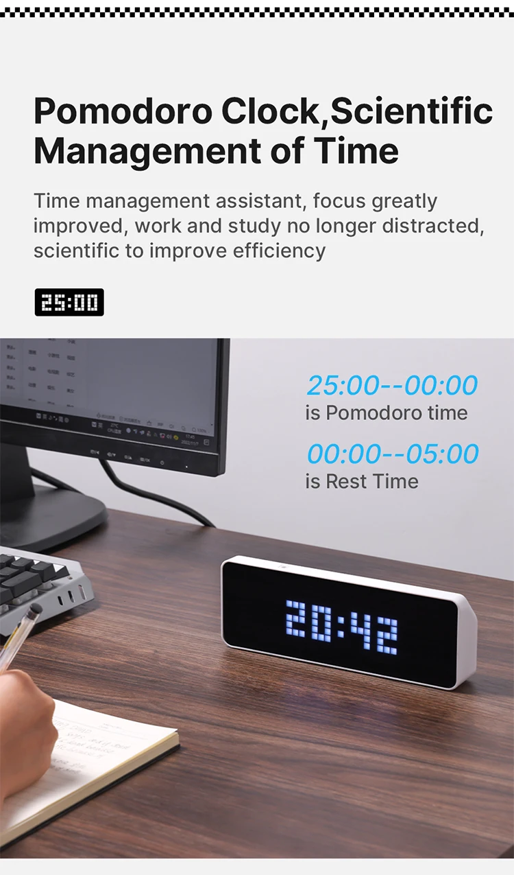 smart pixel clock device