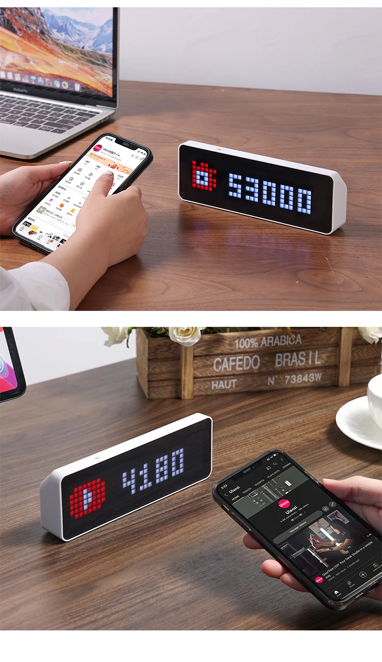 smart pixel clock device