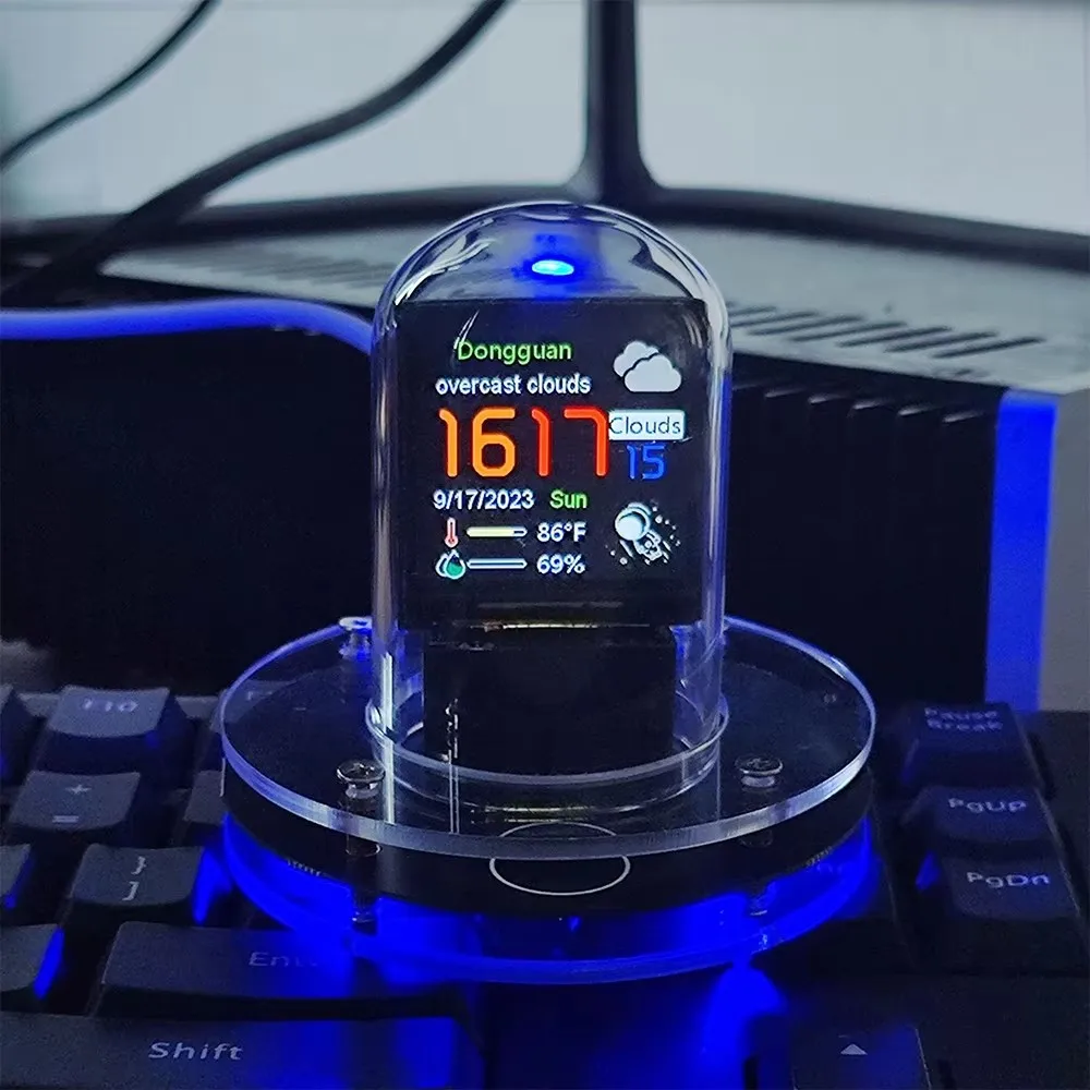 Nixie Tube Smart WiFi Clock — Retro Soul, Smart Brain