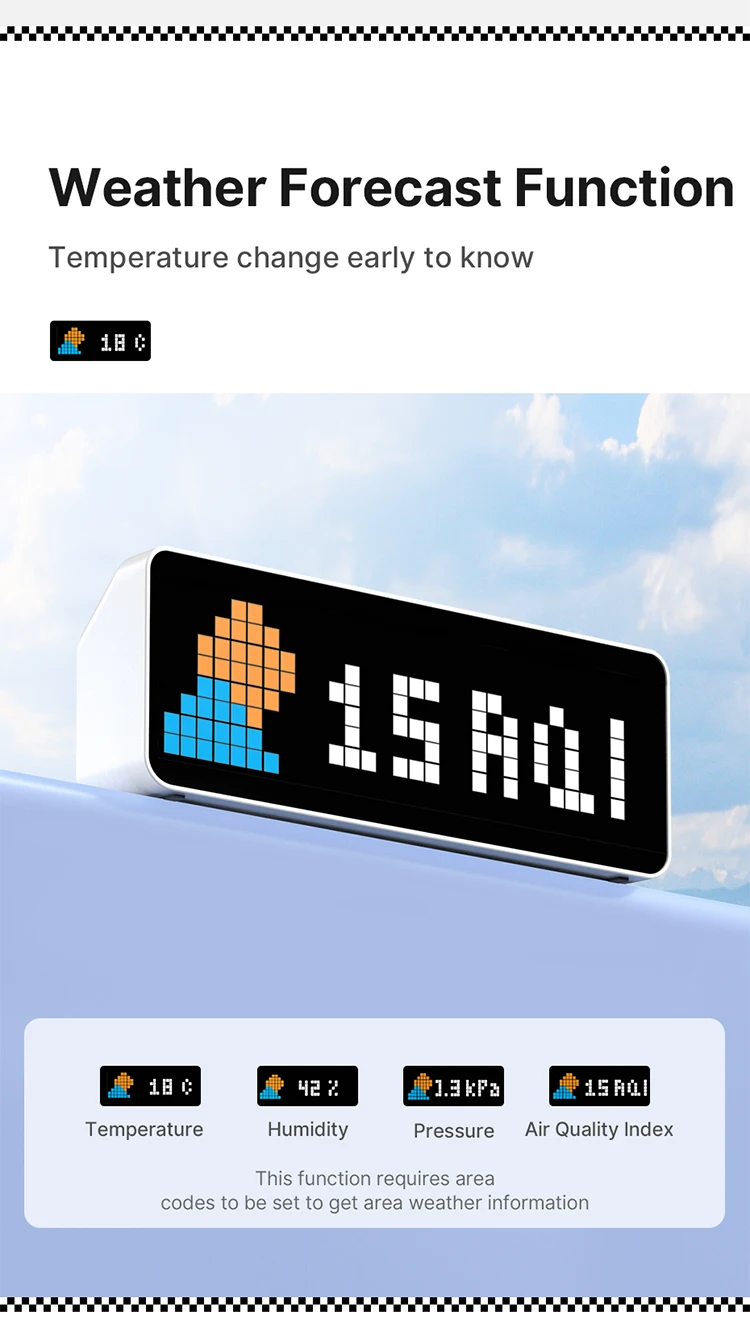 smart pixel clock device