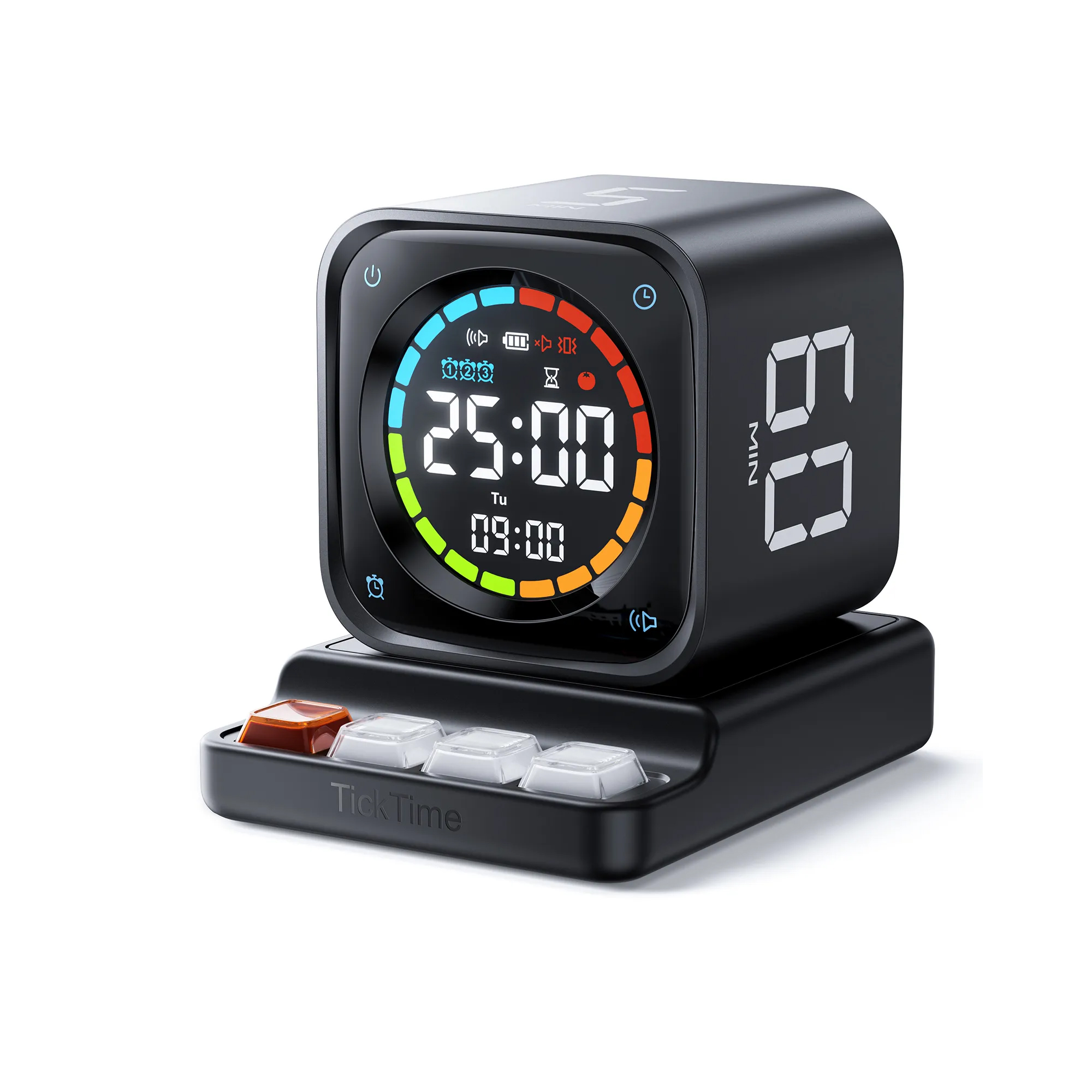 TickTime TK3 Pomodoro Cube Timer — Your Ultimate Productivity Companion - Image 3